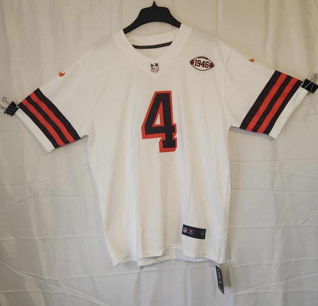 New Men Deshaun Watson Cleveland #4 Thowback Jersey