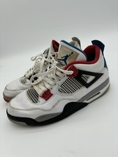 Jordan 4 Retro SE Mid What The 4 sz 11.5 White Black Blue Red (CI1184-146)