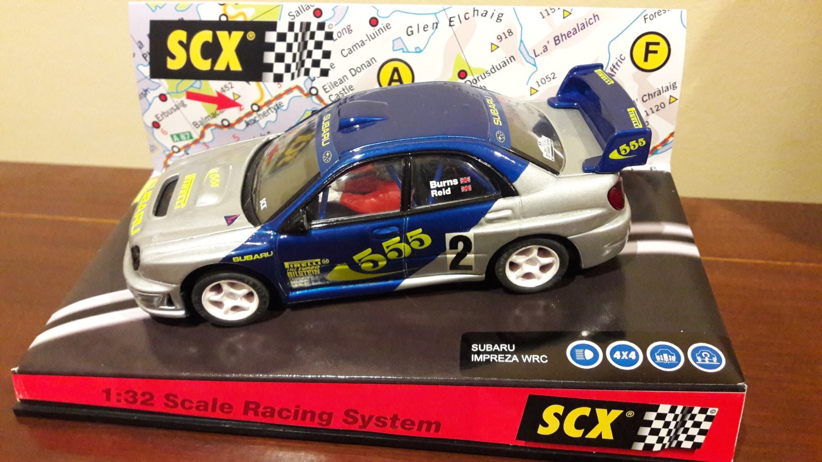 Unique Subaru Impreza WRC - 1 32 SCX Scalextric - Slot Unique Subaru Impreza WRC - 1 32 SCX Scalextric - Slot