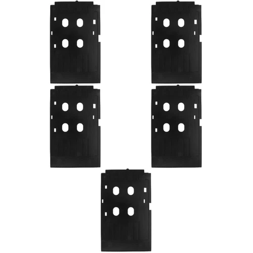 Set of 5 PVC ID Card Tray Student Printer for Membership Cards Making