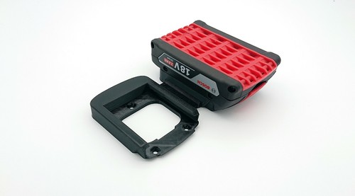 BATTERY MOUNTS for BOSCH 18v Storage Holders Dual or triple - Picture 16 of 27