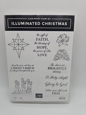 Stampin' Up Rubber Stamp Set    "ILLUMINATED CHRISTMAS" Stamp New