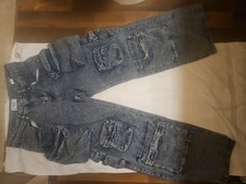 Wide Legged Cargo Pants Size 7.....