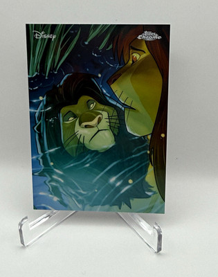 Topps 2026 Disney Chrome Disney Reflections R-2 Reflections Simba Mufasa