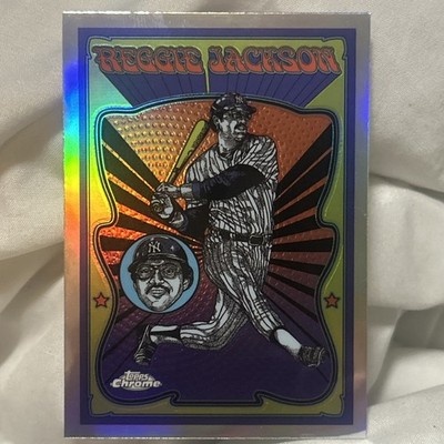 Reggie Jackson Lot-Ultra Violet Insert RC Medallion + Vint Topps Yanks A s HOF