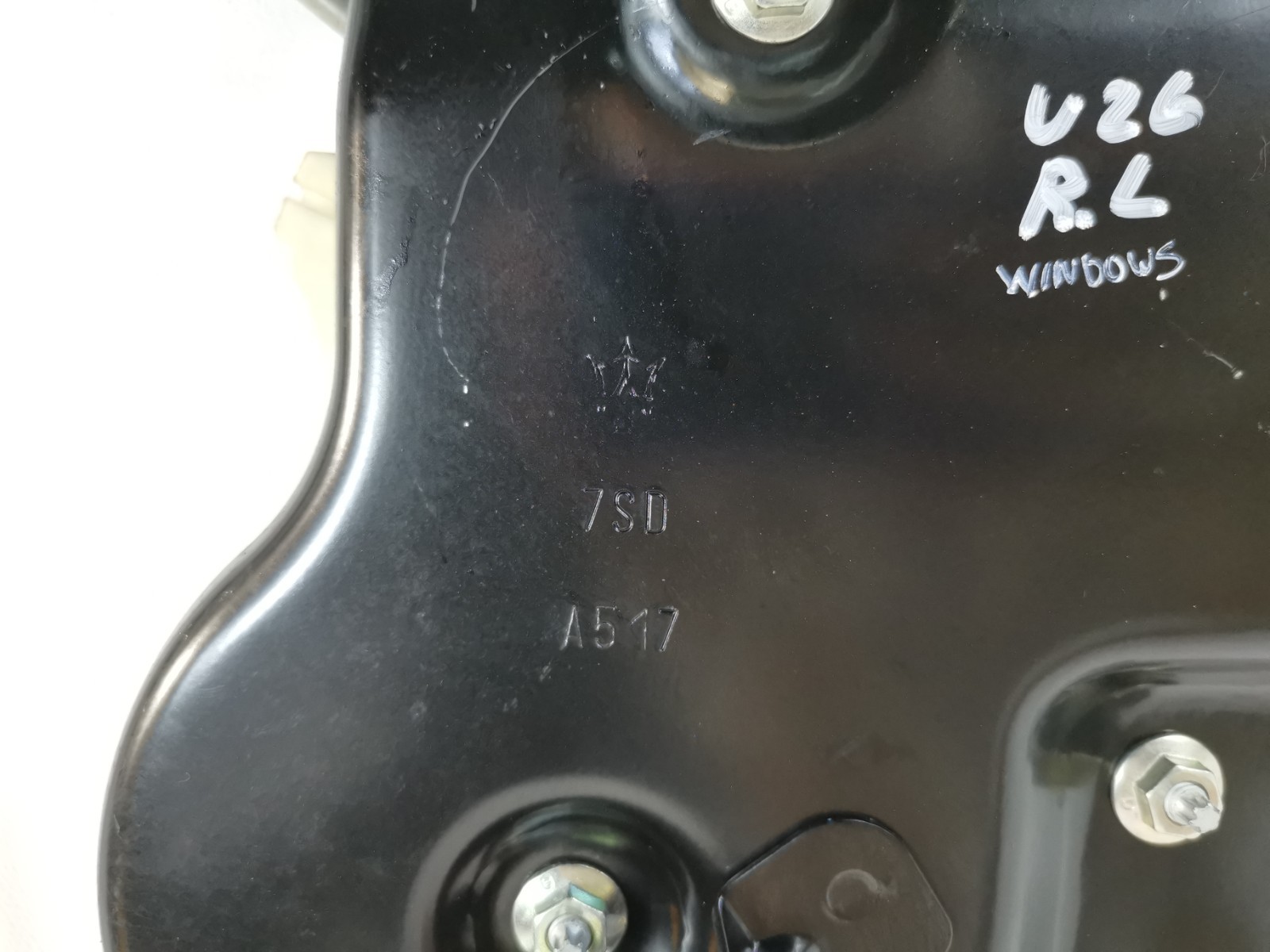Maserati Levante 2018 AWD 3.0 L Rear Left Door Window Regulator With Motor OEM