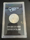 1882 UNCIRCULATED Morgan Silver Dollar Coin CARSON CITY SLABBED #RARE 🔥🔥