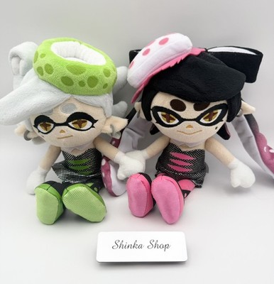 Splatoon Squid Sisters Callie & Marie Plush Doll Set of 2 Nintendo Character