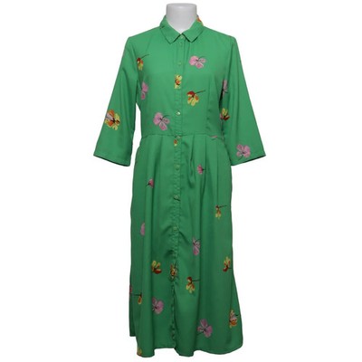 Dranella, Blusenkleid, Größe: S, Grün/Mehrfarbig, Polyester, Blumen, Damen #DGk