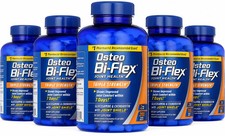 5 Pack Osteo Bi-Flex Triple Strength Dietary Supplement 200 Tablets - Exp 2028
