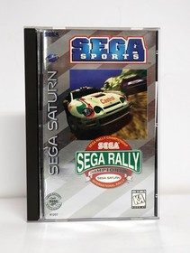 Sega Rally Championship Sega Saturn CIB 812070 - REG CARD + 2 INSERTS + FOAM 🌟