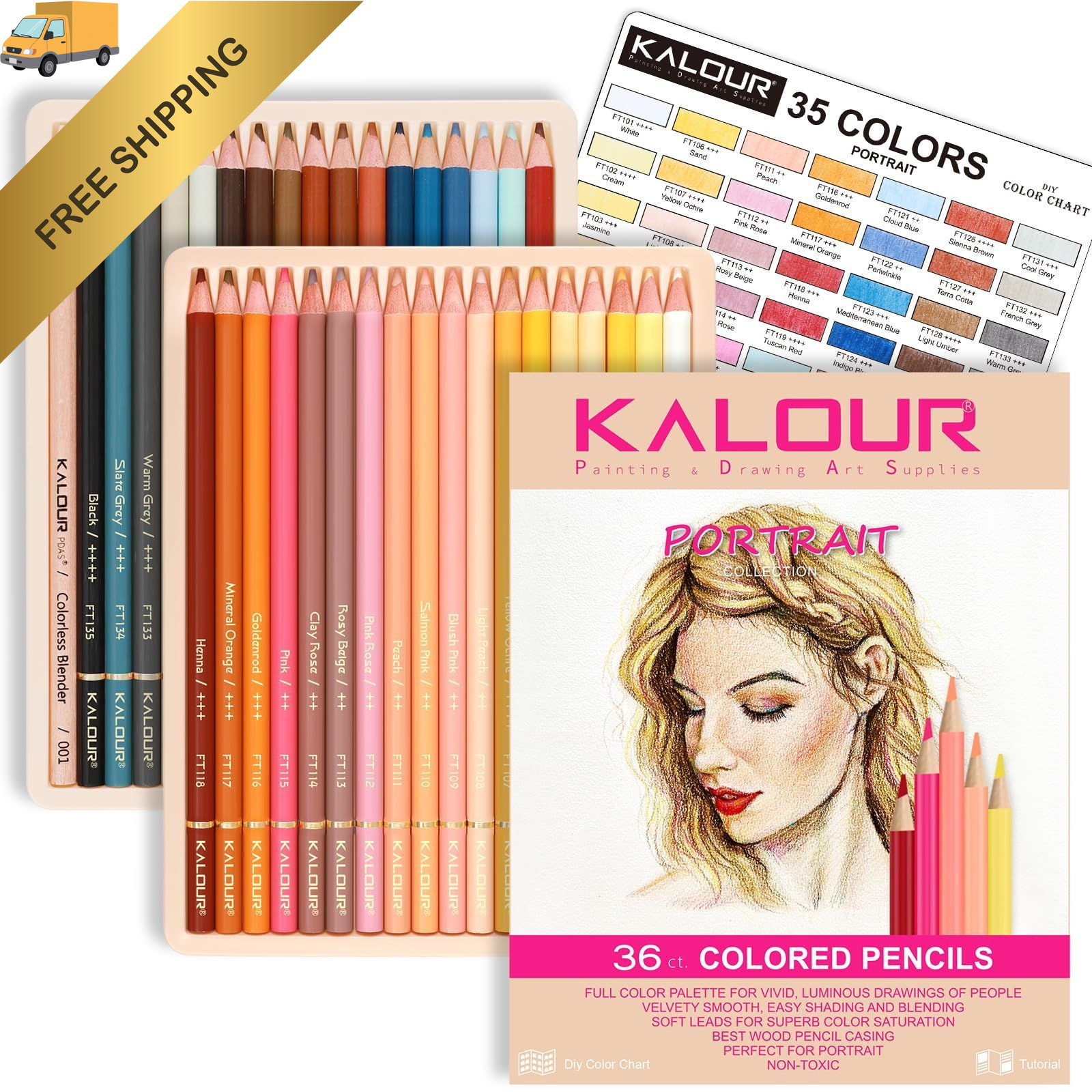 36 Count (pack Of 1), Multicolor