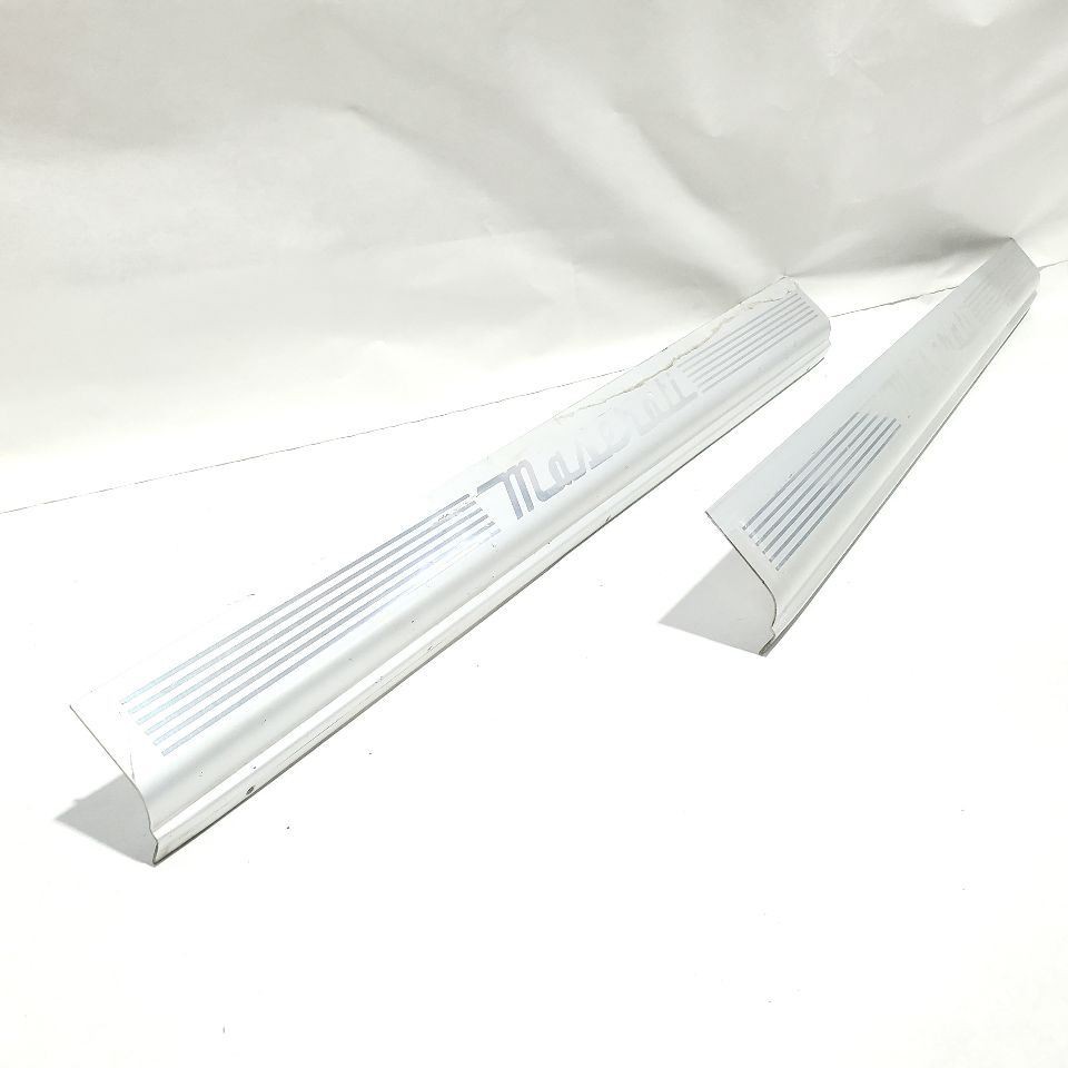 2003 Maserati Spyder Cambiocorsa OEM Pair Scuff Plate Kick Plate 