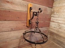 Vintage Tucker Jones House Tavern Wall Display With Hooks - GREAT PATINA 