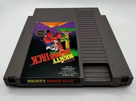 Cartucho Mighty Bomb Jack (Nintendo NES, 1987) solo probado y funciona &iexcl;BONITO!