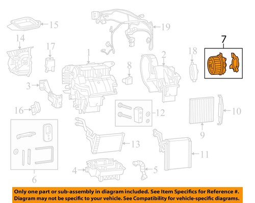 Blower Motor Fits 14-23 CHEROKEE 5044556 - Picture 3 of 14