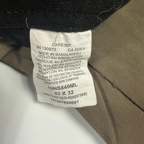 The North Face Pants Mens Size 38 Brown Nylon Lightweight Hiking Stretch Outdoor - Picture 5 of 9
