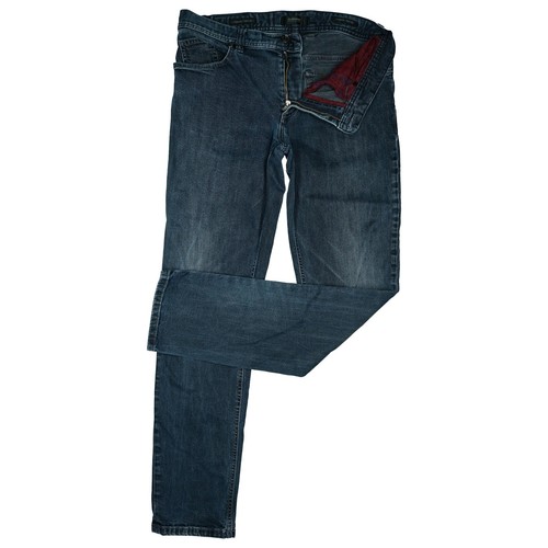 ALBERTO W32 L32 Jeans Hose dunkel Blau Herren Stretch Pipe Regular slim Fit 48 M - Bild 2 von 5
