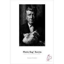 Hahnemuhle Rag Baryta 315 Glossy Cotton Photo Paper 8.5x11" , 25 Sheets