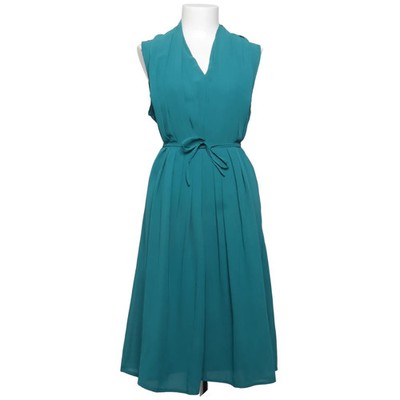 Cappuccini, Kleid, Größe: 42, Türkis, Polyester, Damen #taD