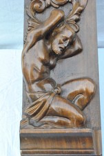 Fregio in Legno Massello Scolpito a mano anni '40