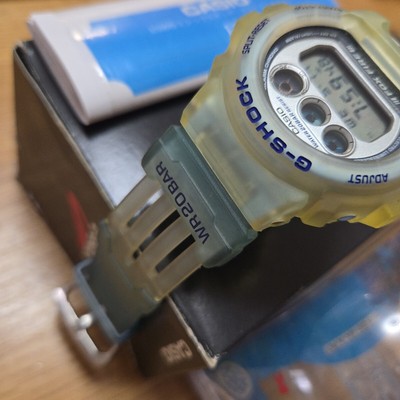 CASIO G-SHOCK DW-6900WC-2AT Men's Wrist Watch Digital Clear