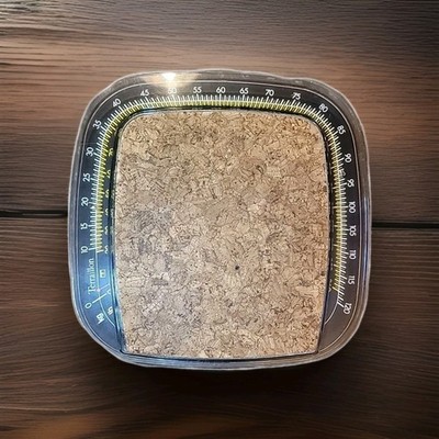 Vintage MCM  60's 70's Terraillon Bath Scale Cork 