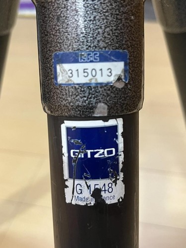 Gitzo Carbon Tripod G1548 Free Head G1575 Used Set - Picture 2 of 7