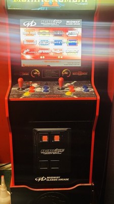 Arcade1Up Midway Mortal Kombat II Legacy Edition Arcade Cabinet Machine 2021