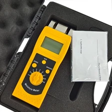 Digital Portable Paper Moisture Meter Range 0 to 98% Resolution 0.1/0.01