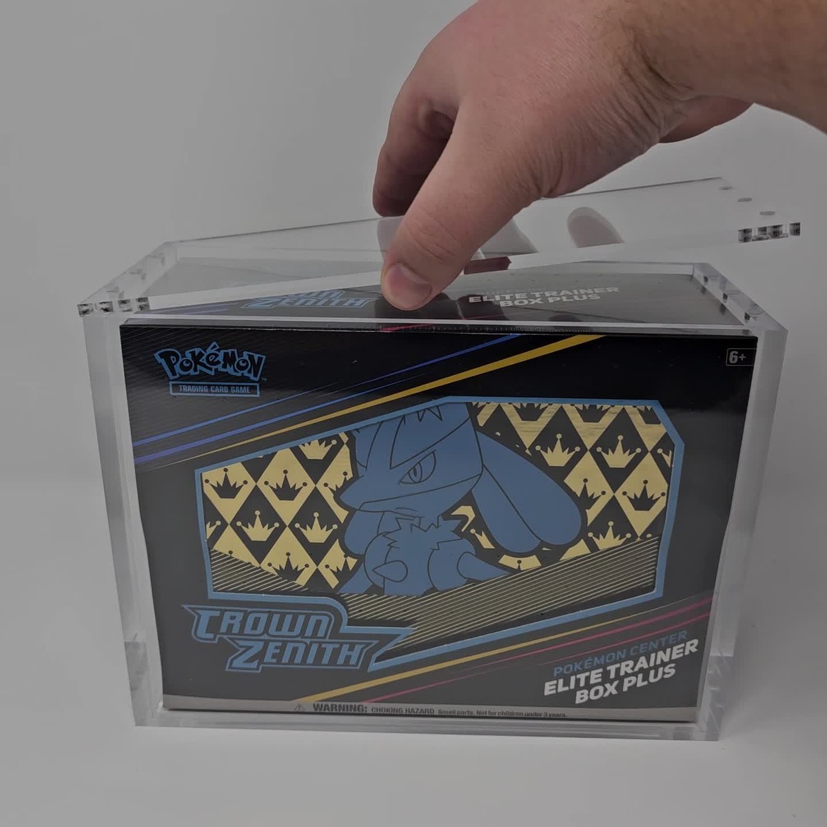 Pokemon Elite Trainer Box Plus Acrylic Case Premium Magnetic Lid PC ETB  PLUS | eBay
