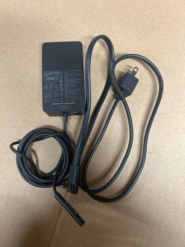 Microsoft - Surface 65W Power Supply - Black
