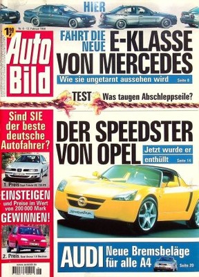 1) Auto Bild 06/1999 - VW Lupo 1.4 Trendline mit 7 - Rover Mini mit 63PS besser