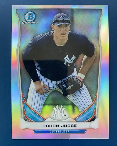 2014 Bowman Chrome #CTP-39 Aaron Judge Refractor Prospect Yankees