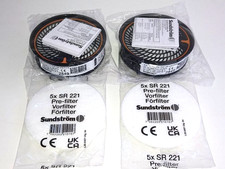 2x Sundstrom SR510 Filters & SR221 Pre-Filters Bundle - Expiry: 2035