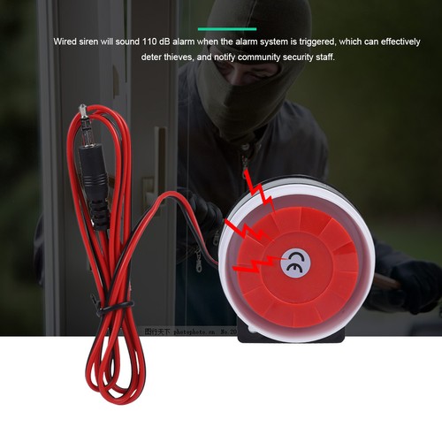 C68 Tuya APP WIFI GSM Wireless Wired Office Home Security Alarm Burglar System - Picture 12 of 16