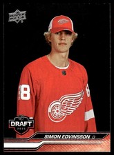 2024-25 Upper Deck Draft Simon Edvinsson Detroit Red Wings #738