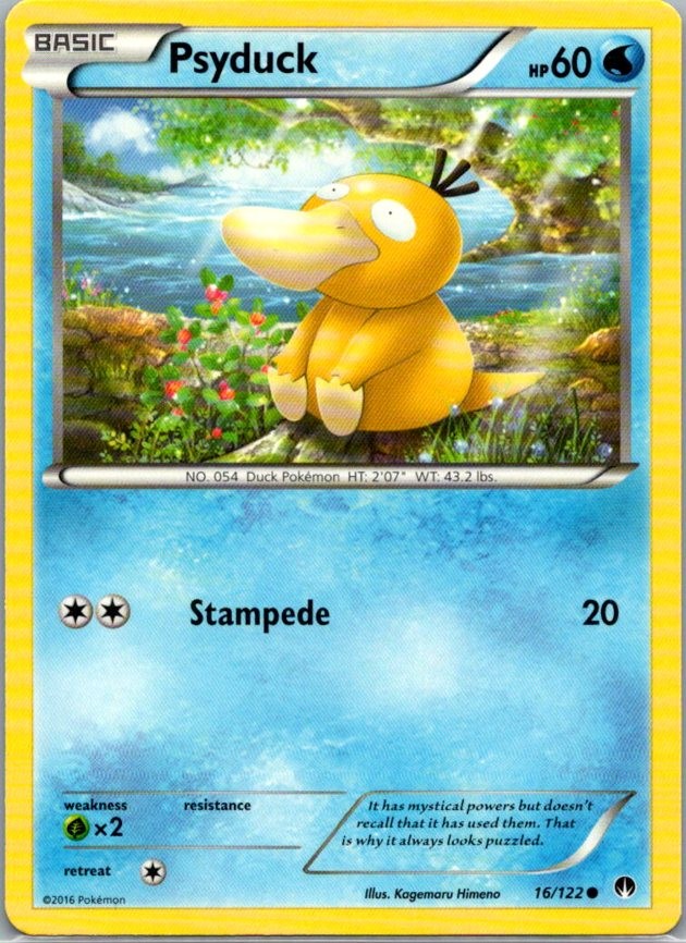 Psyduck 16/122 Common XY - BREAKpoint NM