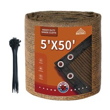 5x50Ft Garden Privacy Fence Screen, 180GSM Heavy Duty 90% Blockage Windbreak ...