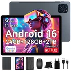 TABWEE T90 WiFi Tablet 11 Inch Andriod 16 24GB+128GB 8000mAh Gemini AI GPS T615