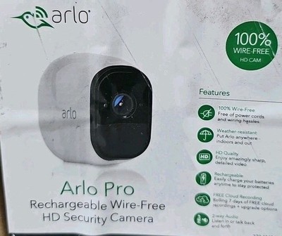 Netgear Arlo Pro VMC4030 Wireless Security Camera - W/Battery WORKING