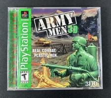 Sony PlayStation 1 PS1 - Army Men 3D (1999) Greatest Hits - CIB, Tested