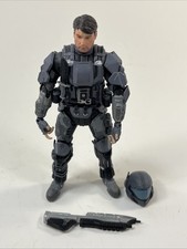 Figura de acción Halo 3 Serie 8 Spartan ODST Buck Macfarlane Toys completa