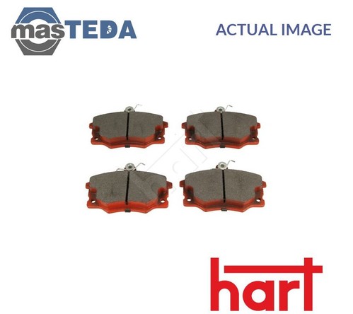 223 742 BRAKE PADS SET BRAKING PAD REAR HART NEW OE REPLACEMENT - Picture 1 of 6