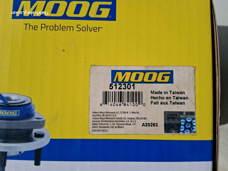 Conjunto de cojinete y buje de rueda trasera Moog 512301 para Chrysler 300 2005-2011 Foto 3 de 3