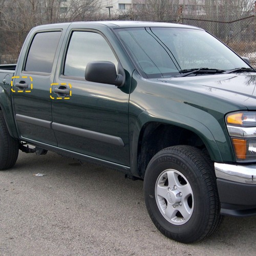 For 2004-2012 Chevrolet Colorado Door Handle Exterior Outside Front Right Side Y - Picture 30 of 43