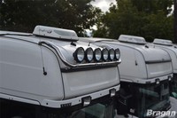 DachträGer +Led+ Spot Lampe FüR Scania P G R 6 Serie 2009 + Topline Cab Schwarz