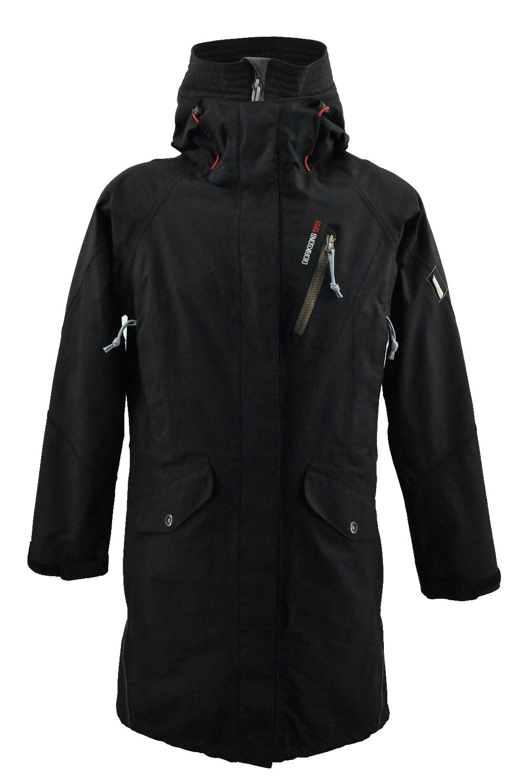 DIDRIKSONS Storm System Jacket Dry 5 Womens Parka Waterproof Hooded Coat size 36