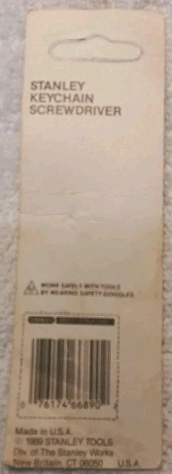 STANLEY 66-890 KEY CHAIN SCREWDRIVER 🇺🇸 - Image 4 of 4