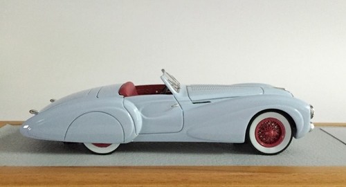 1939 Talbot Lago T150 1939 Roadster Saoutchik Style Model Car in 1:43 Scale by I - Picture 4 of 4